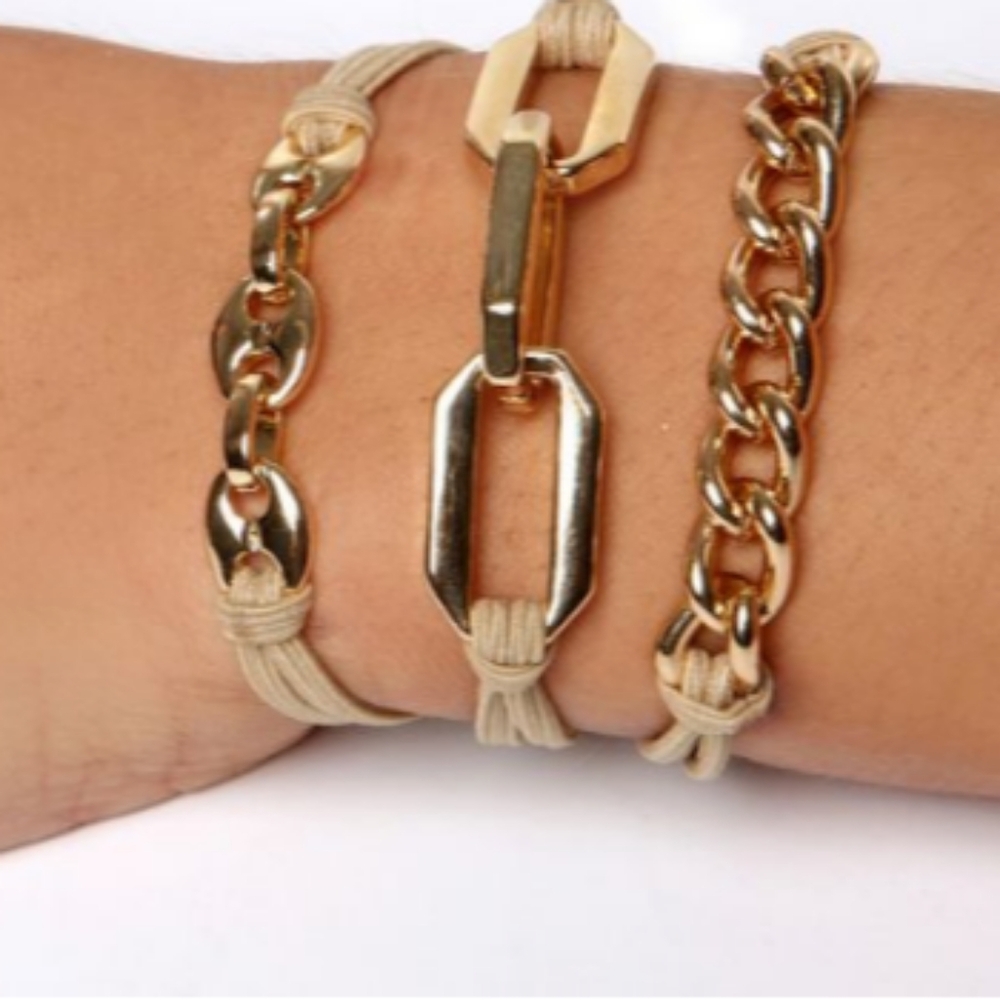 Maya J Silver Chain Hair Accessories - Picture 3 of 5